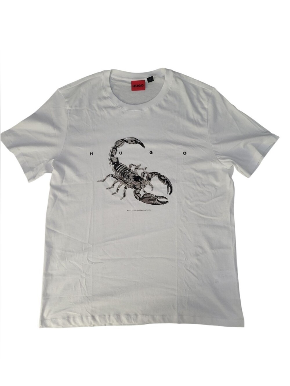 Hugo Boss Men's Crew Neck T-Shirt Short Sleeve Scorpion Print XL